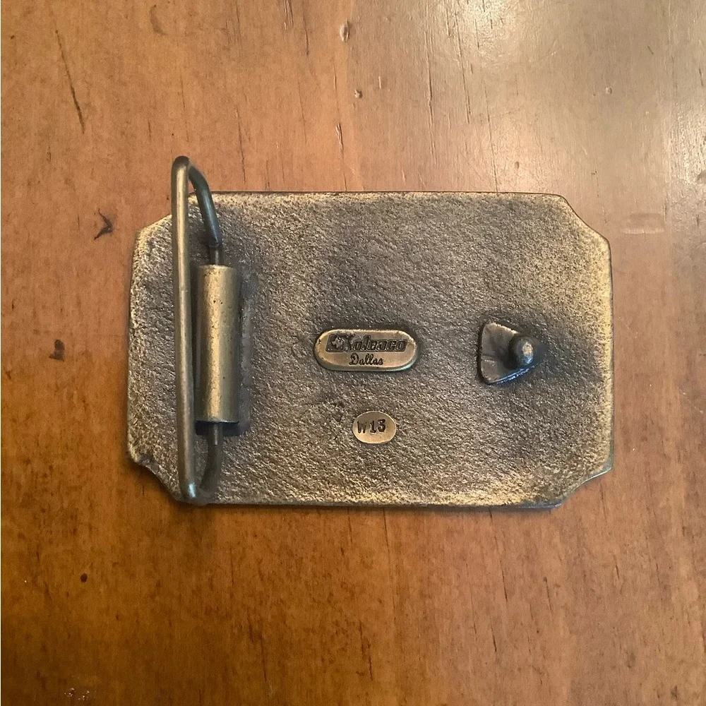 Vintage Wells Fargo & Co. Brass Belt Buckle W13